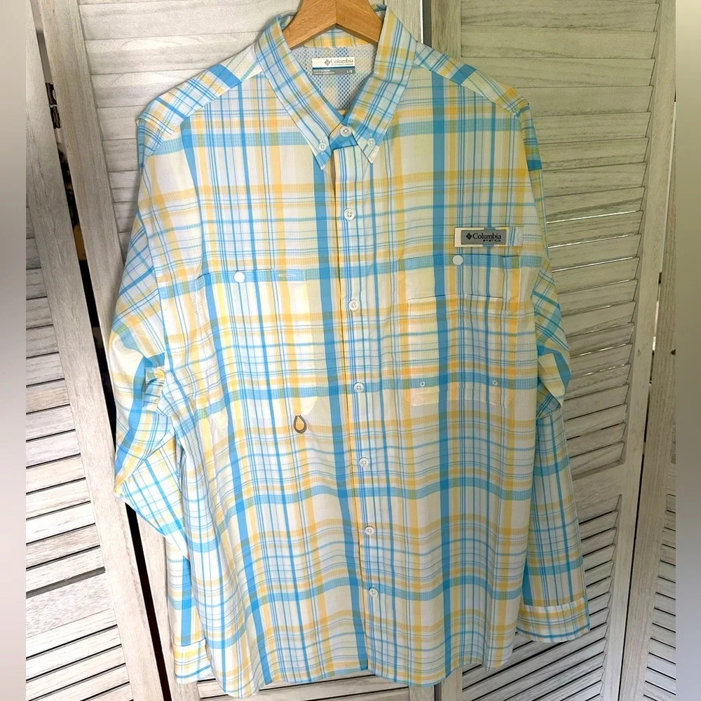 New columbia pfg fishing shirt large - Picture 1 of 6